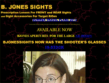 Tablet Screenshot of bjonessights.com